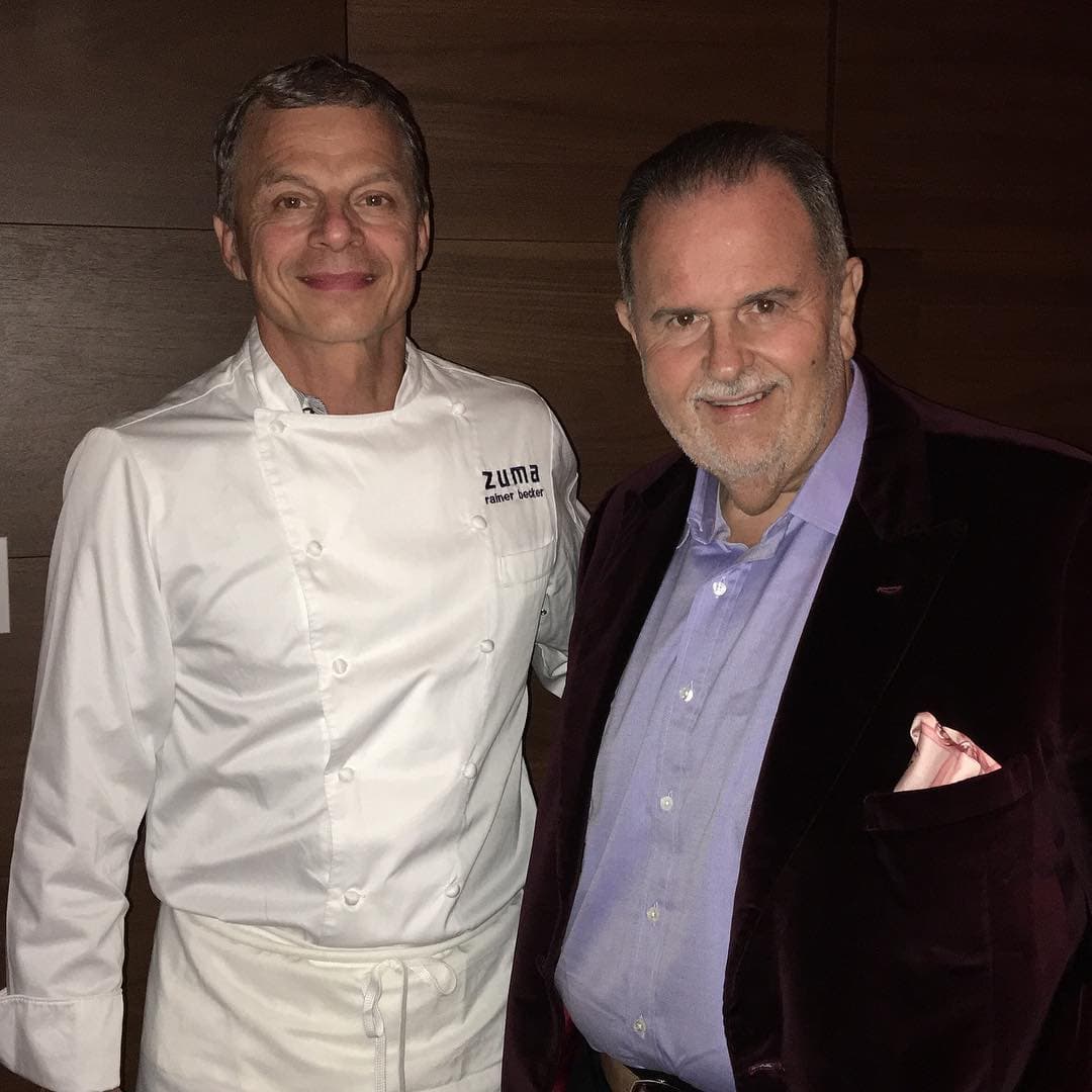 Disfrutaron de una deliciosa cena.