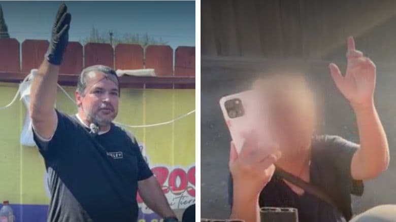 ‘Yo a usted ni la conozco’: dueño de negocio colombiano graba a mujer que llevaba días insultándolo