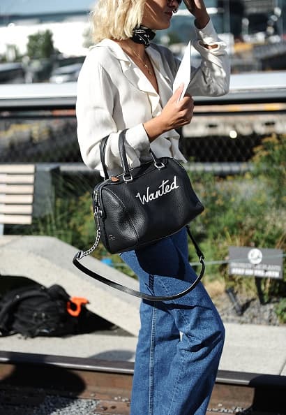 Alexa Chung, London Fashion Week, Spring 2016