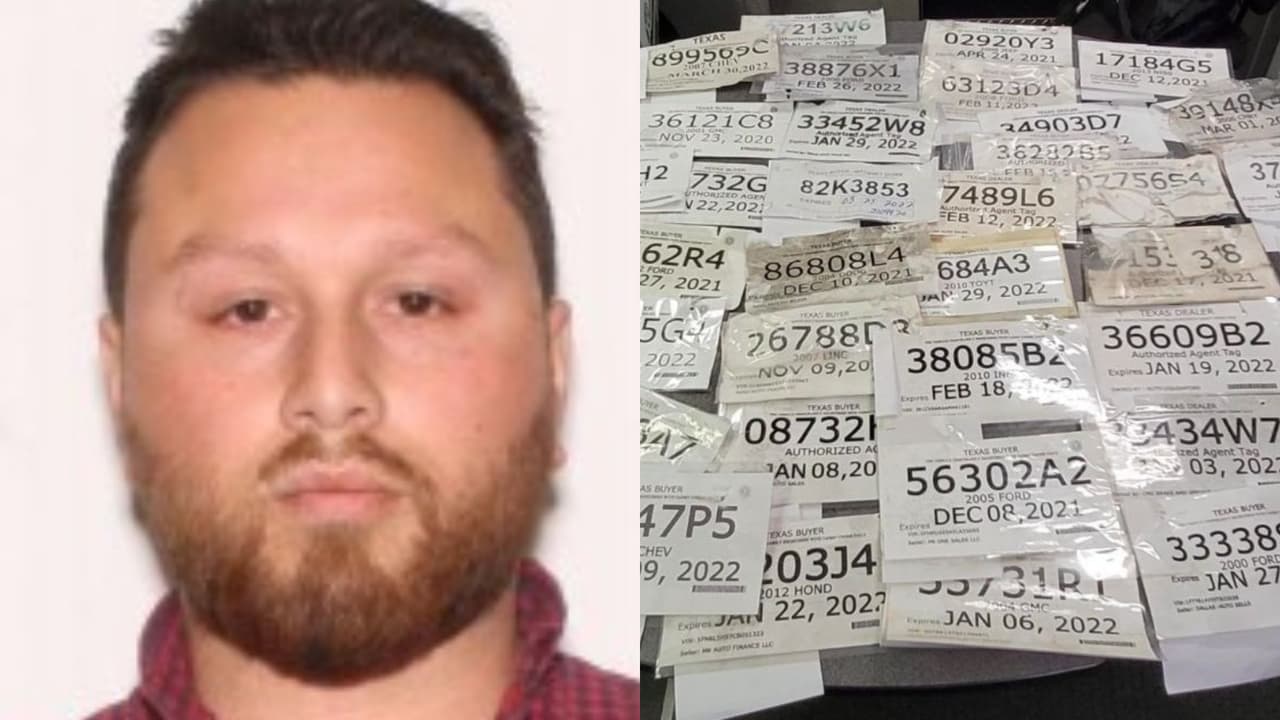 Hispano que vendía en Facebook e Instagram placas falsas de Texas pagará con cárcel y $22 millones
