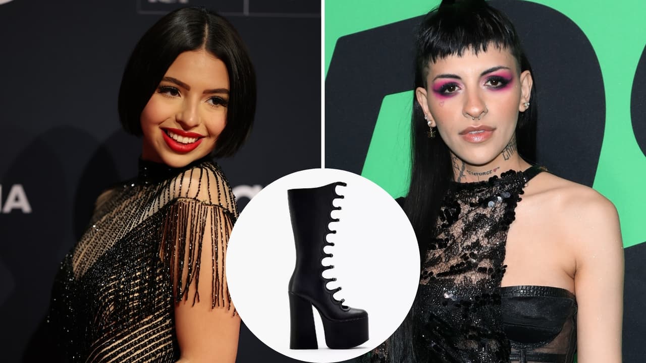 Las costosas botas de Ángela Aguilar que, además, son muy del estilo de Cazzu