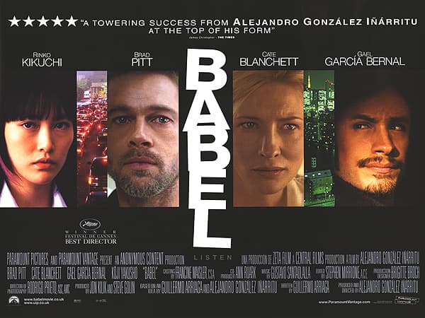 Ese mismo año se estrenó
<b>'Babel'</b>, un filme protagonizado por Rinko Kikuchi, Brad Pitt, Cate Blanchett y Gael garcía Bernal.