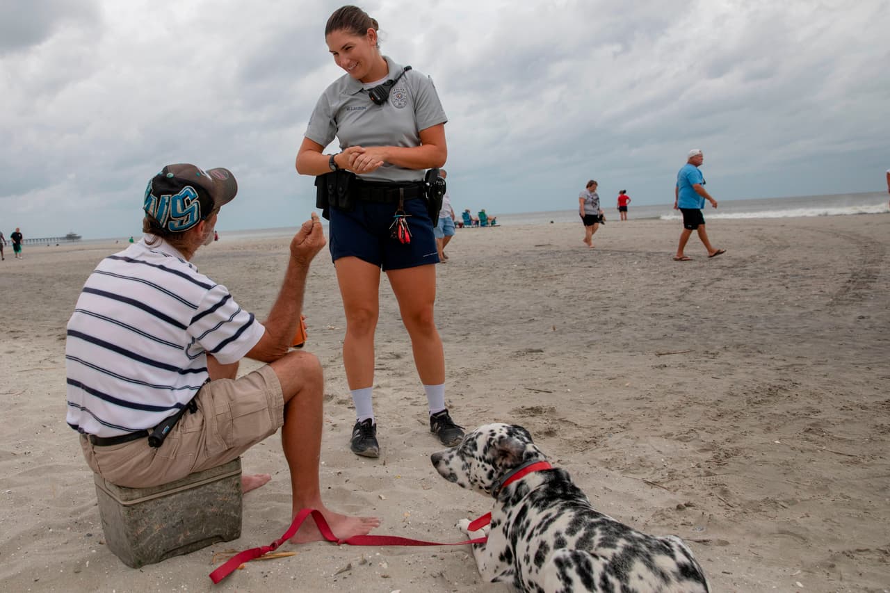 El gobernador de Carolina del Sur, Henry McMaster, había ordenado el cierre de estas a finales de marzo mediante una orden ejecutiva. Se espera que este lunes anuncie su reapertura. Lugar: North Myrtle Beach, Carolina del Sur.