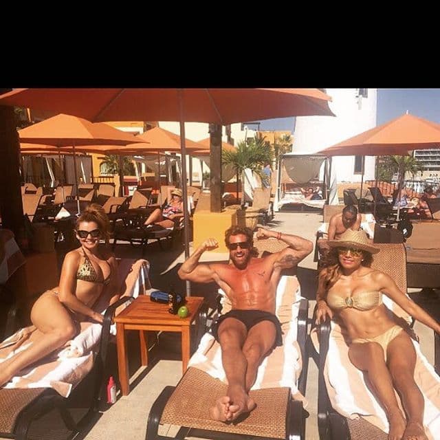 Así posaban en sus redes sociales.