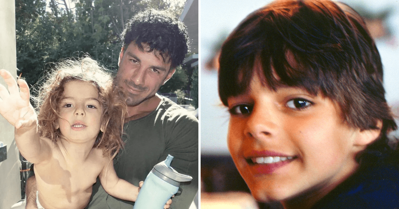 'Baby Renn' es idéntico a Ricky Martin de pequeño