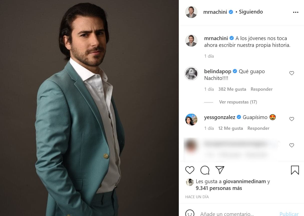 Antes de que el INE sesionara para avalar las candidaturas, 'Nacho' Peregrín publicó esta foto con el siguiente mensaje: "A los jóvenes nos toca ahora
<b><a href="https://www.instagram.com/p/CNLeqG7HQ1k/" target="_blank">escribir nuestra propia historia</a></b>".
<br>