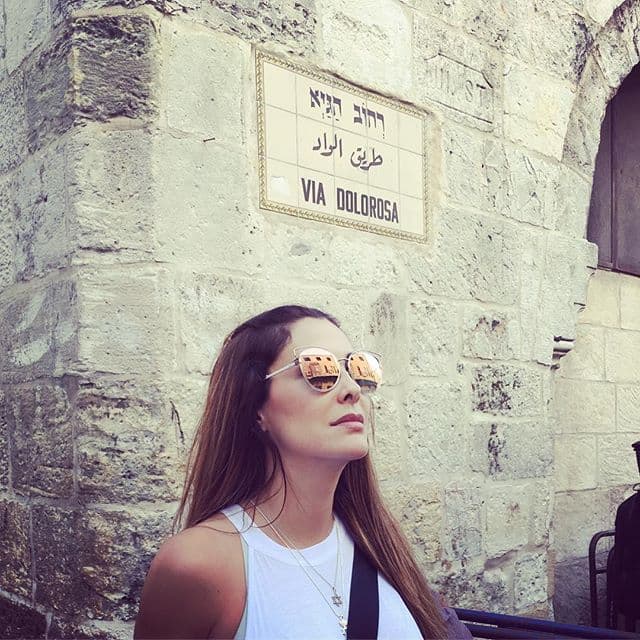 Recorrió la Vía Dolorosa.