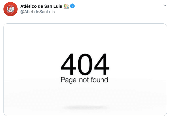 Atlético de San Luis fue goleado y de inmediato se le fue el Internet.
