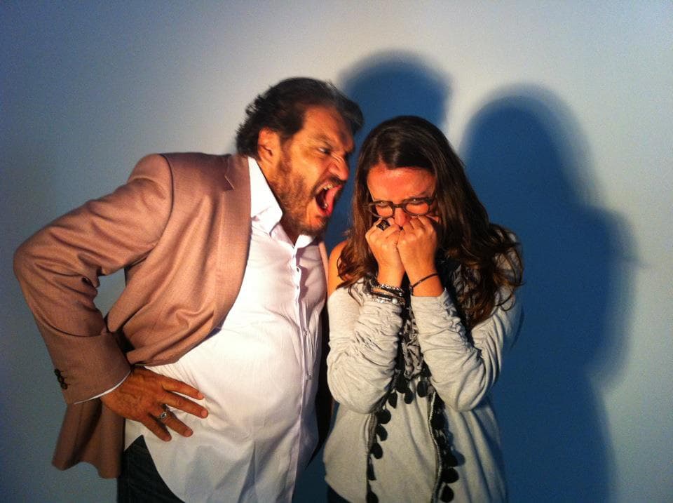 "Algunos encuentran divertida la propuesta" como el actor Joaquín Cosío (conocido también como 'el Cochiloco') que hace gala de sus habilidades histriónicas en esta foto.