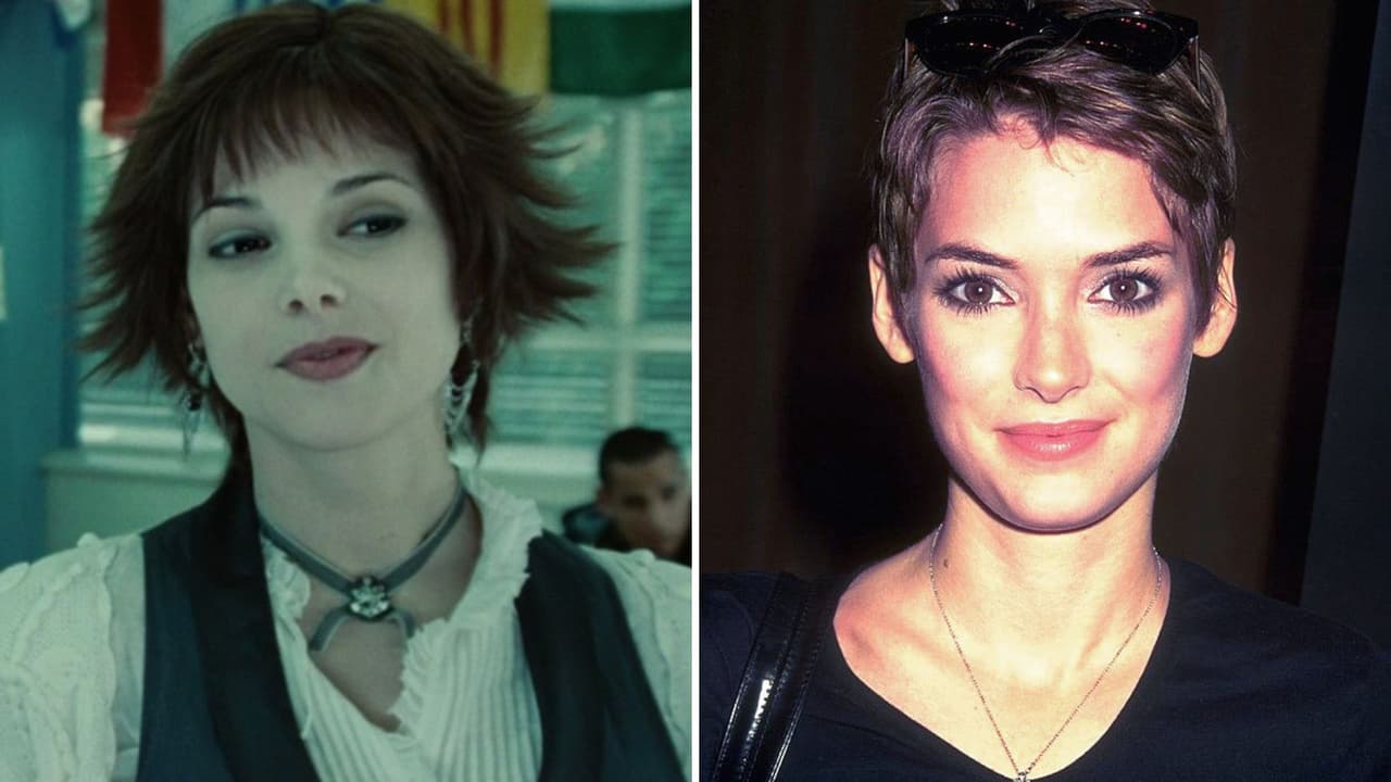 Ashley Green (izquierda), Winona Ryder (derecha)