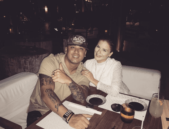 La pareja celebró por todo lo alto.