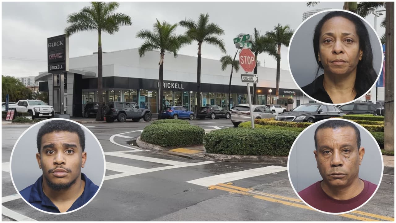 Exempleada de concesionario de carros en Miami y su familia acusados de fraude por más de $1 millón