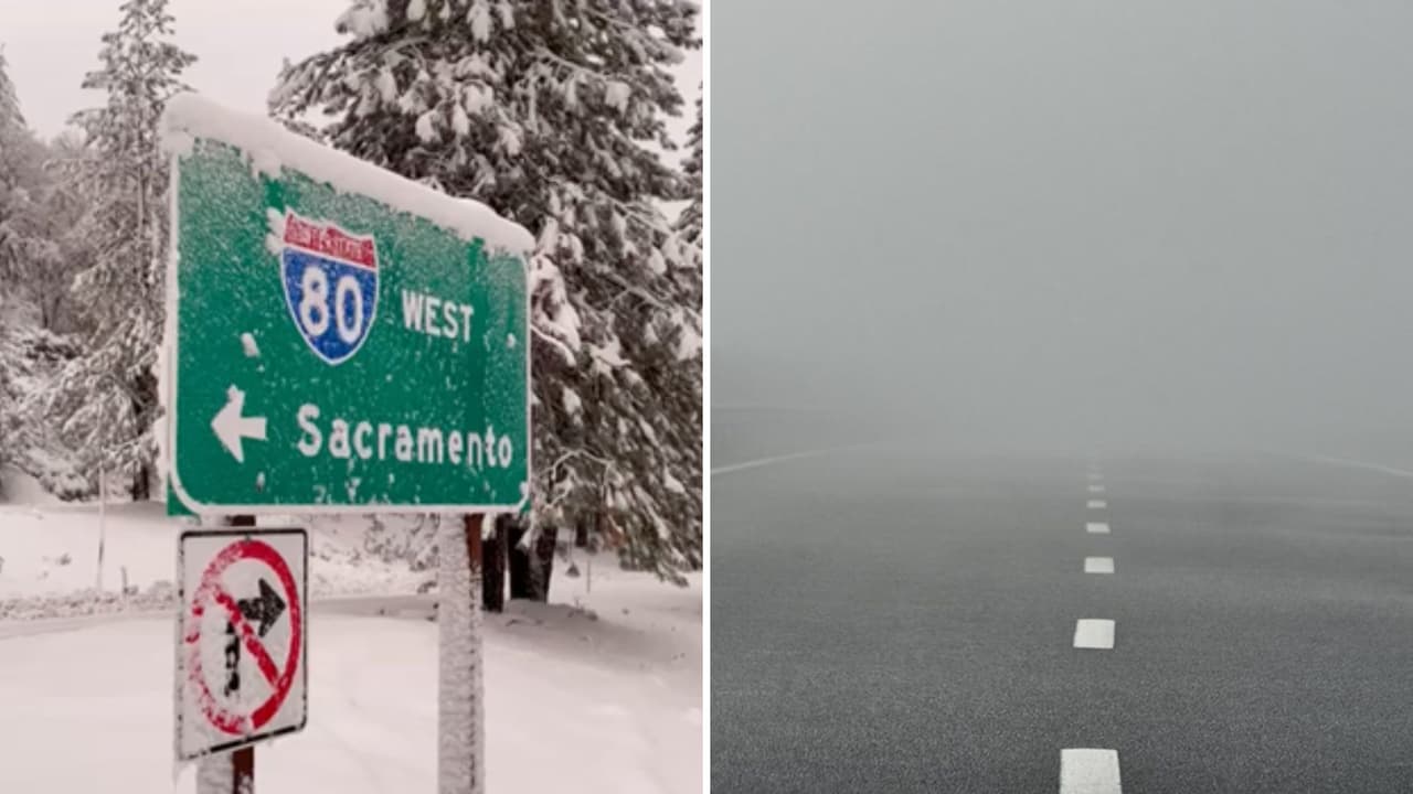 ¿Nevada en el Valle de Sacramento? Hay posibilidad este fin de semana debido a la tormenta invernal