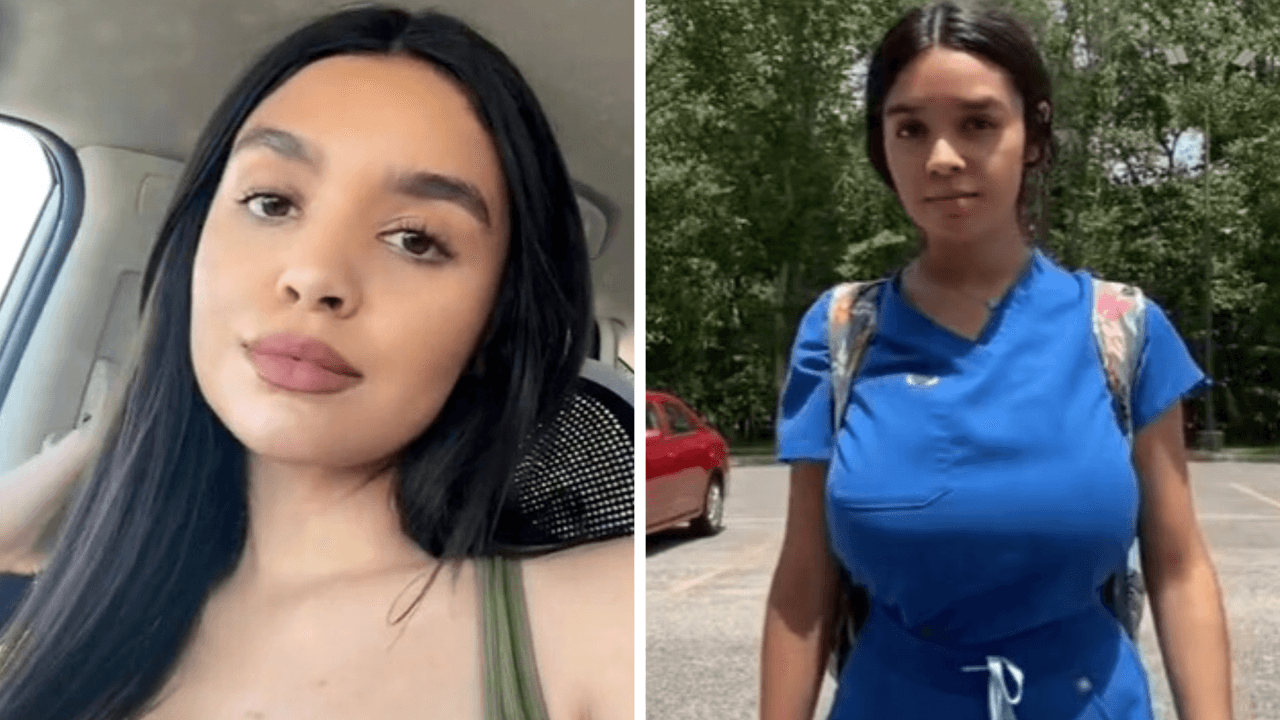 Critican a enfermera por cómo usa su uniforme, ella se defiende y TikTok la respalda