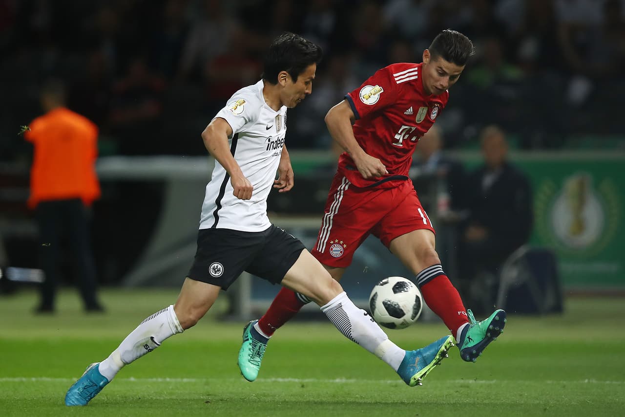 Bayern Munich tuvo como titular al colombiano James Rodríguez.