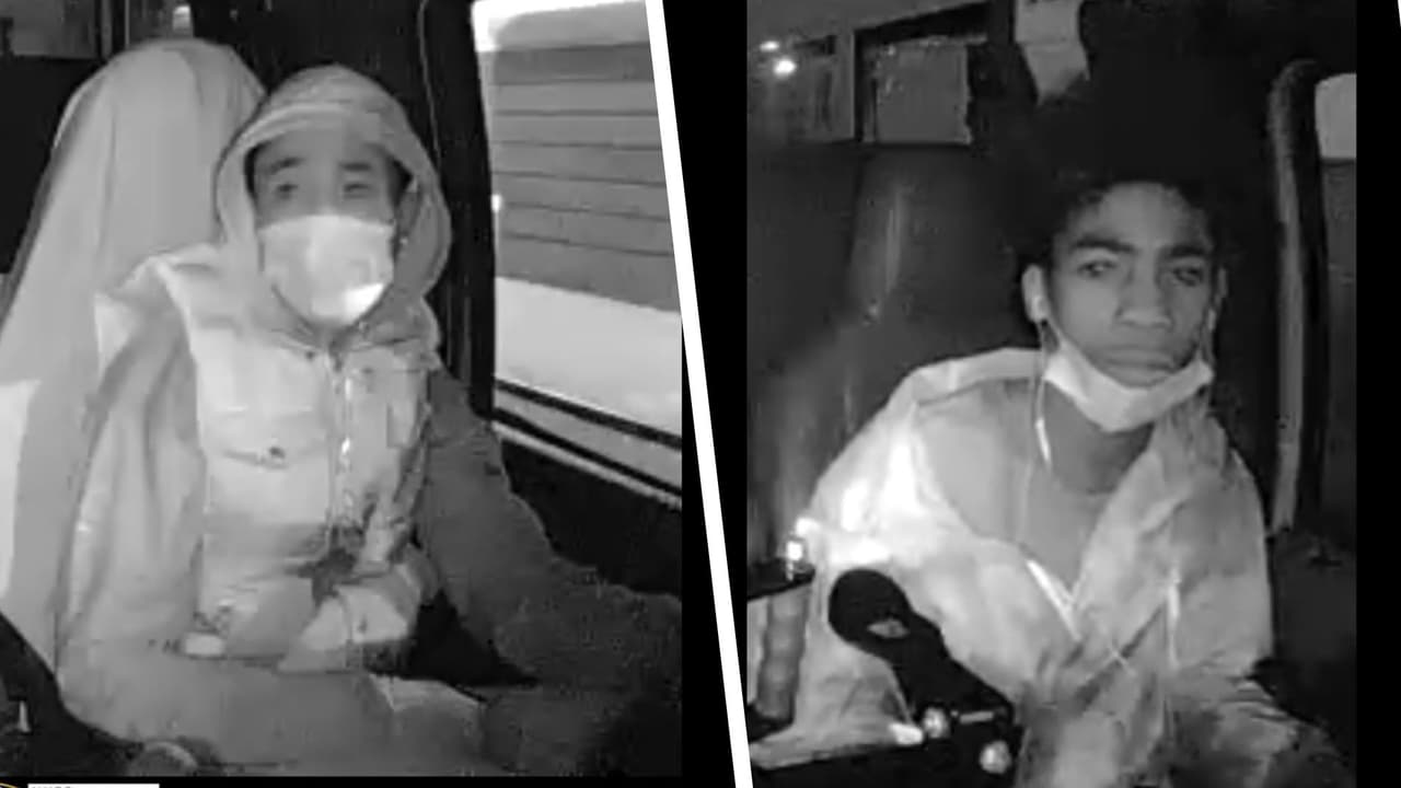 Adolescentes roban autobuses escolares de estacionamiento en el Bronx