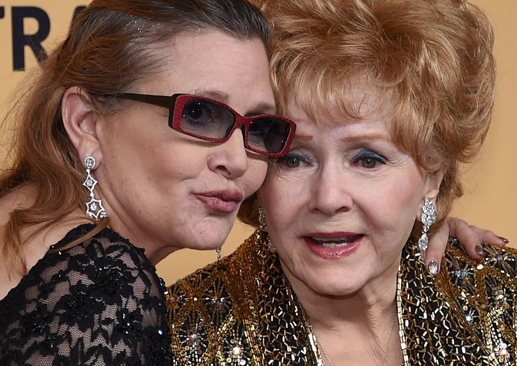 Fallece la actriz Debbie Reynolds, un día después de la muerte de su hija Carrie Fisher