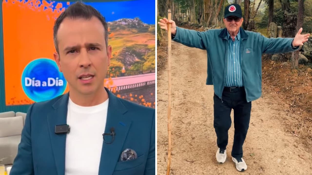 Presentador reporta desaparición de su padre tras terremoto en Colombia: remueve escombros con las manos