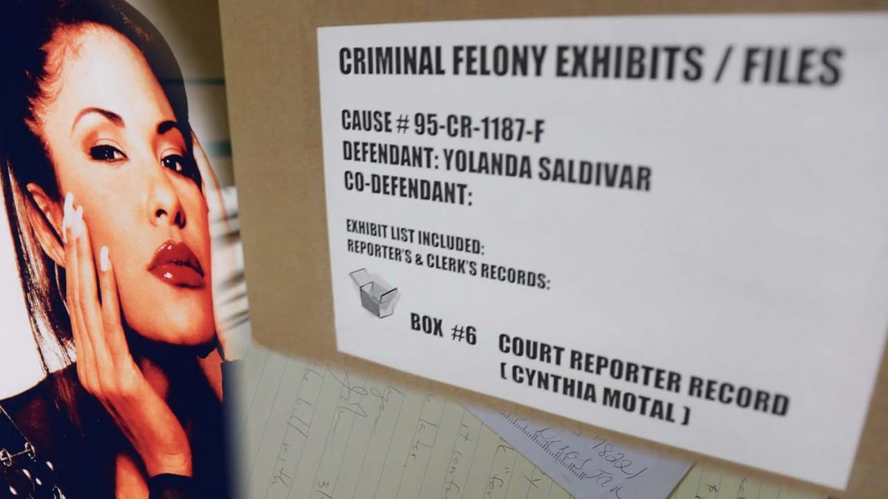 Las cajas de evidencias del crimen de Selena Quintanilla se encuentran en una corte de Corpus Christi (Texas).