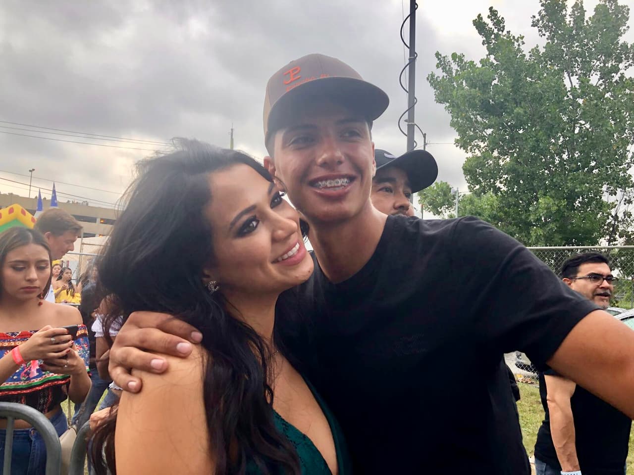 El cariño de la gente de Chicago siempre la hace feliz.