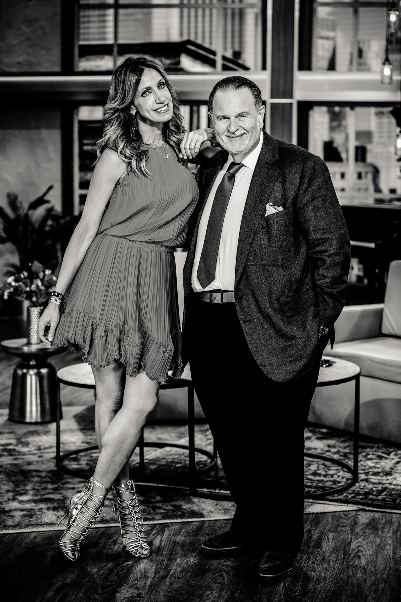 Lili Estefan y Raúl de Molina.