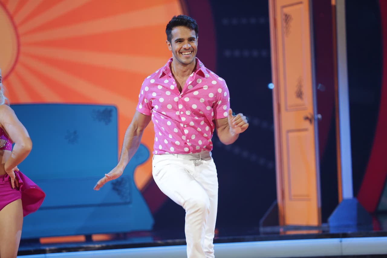 Luego vino una segunda ronda, donde pudo bailar en solitario.