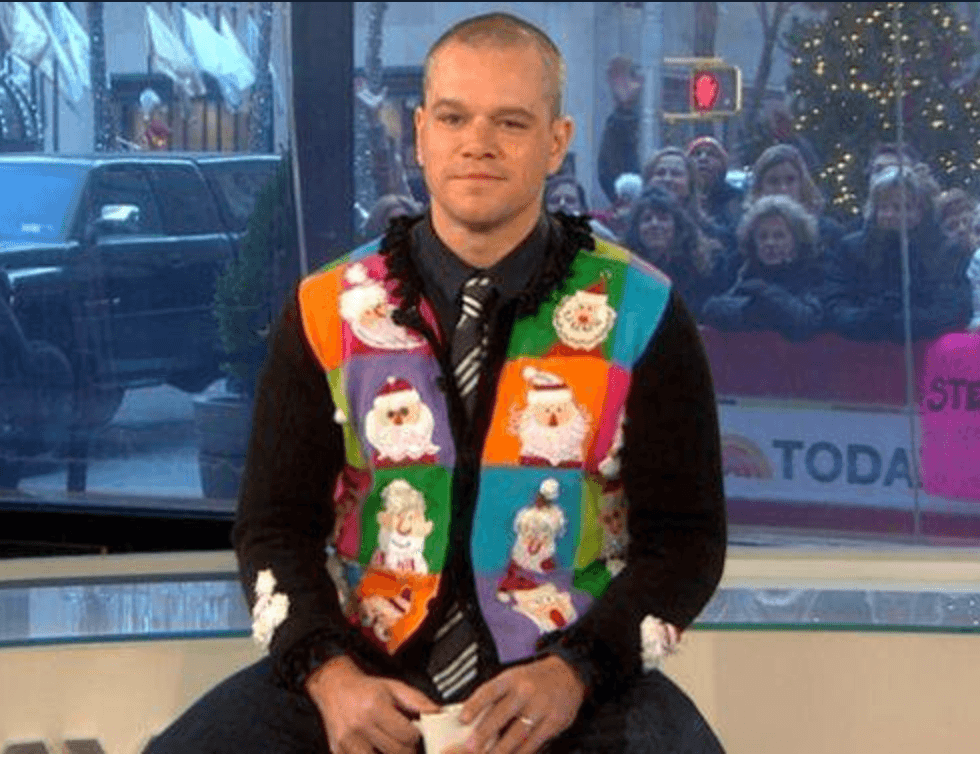 El actor Matt Damond usó este modelo en una transmisicón del 'Today Show'.