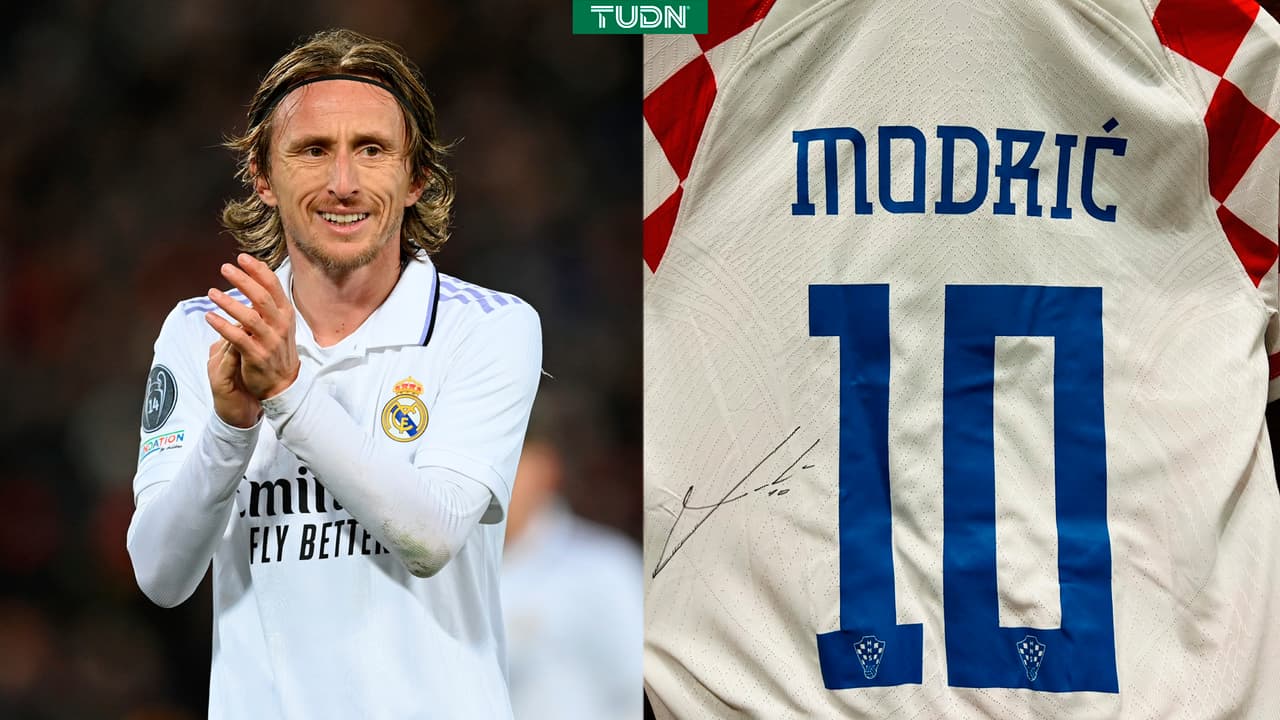 Gran gesto de Modric: Dona playera del Mundial a damnificados en Turquía