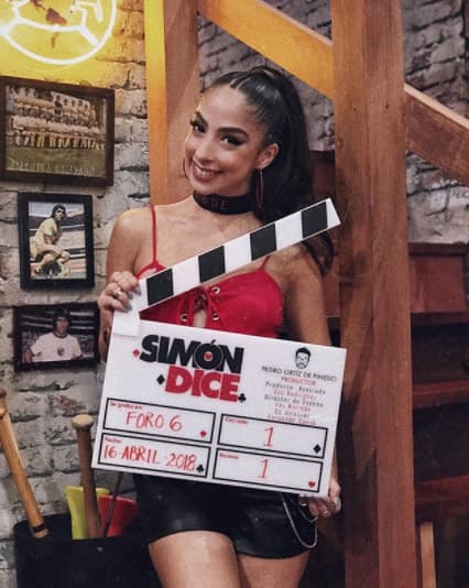 Muy pronto veremos a María otra vez en la pantalla pues durante esta semana comenzó las grabaciones de la serie 'Simón dice'.