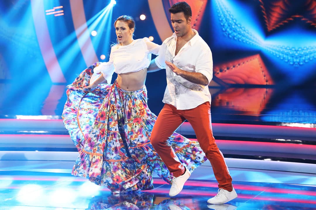 Detrás de cámaras, sus compañeros coincidieron en que era la vez que mejor había bailado dentro de la competencia.