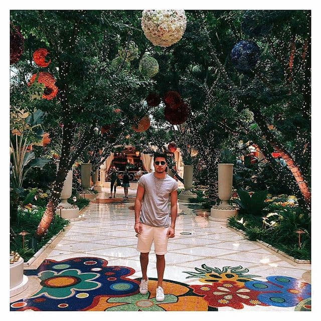 William Valdes iniciando el mes en Las Vegas, (1° de septiembre)