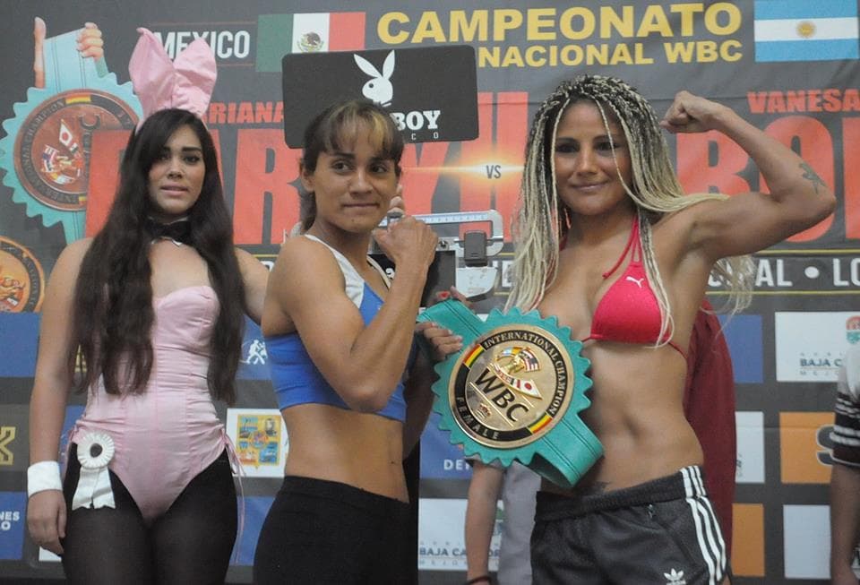 Mariana Juárez y Vanesa Taborda en peso