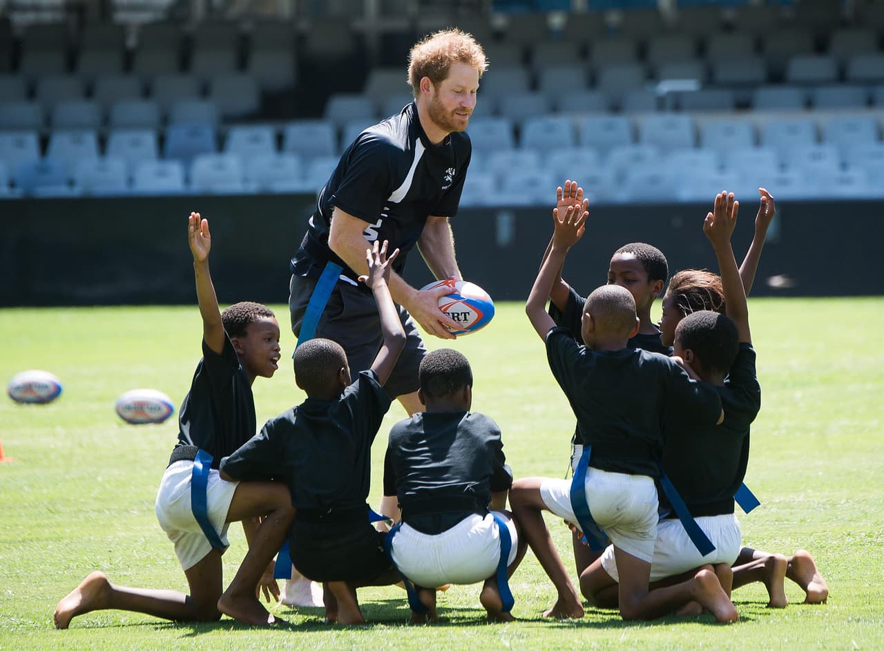 ¡Un tierno entrenador!