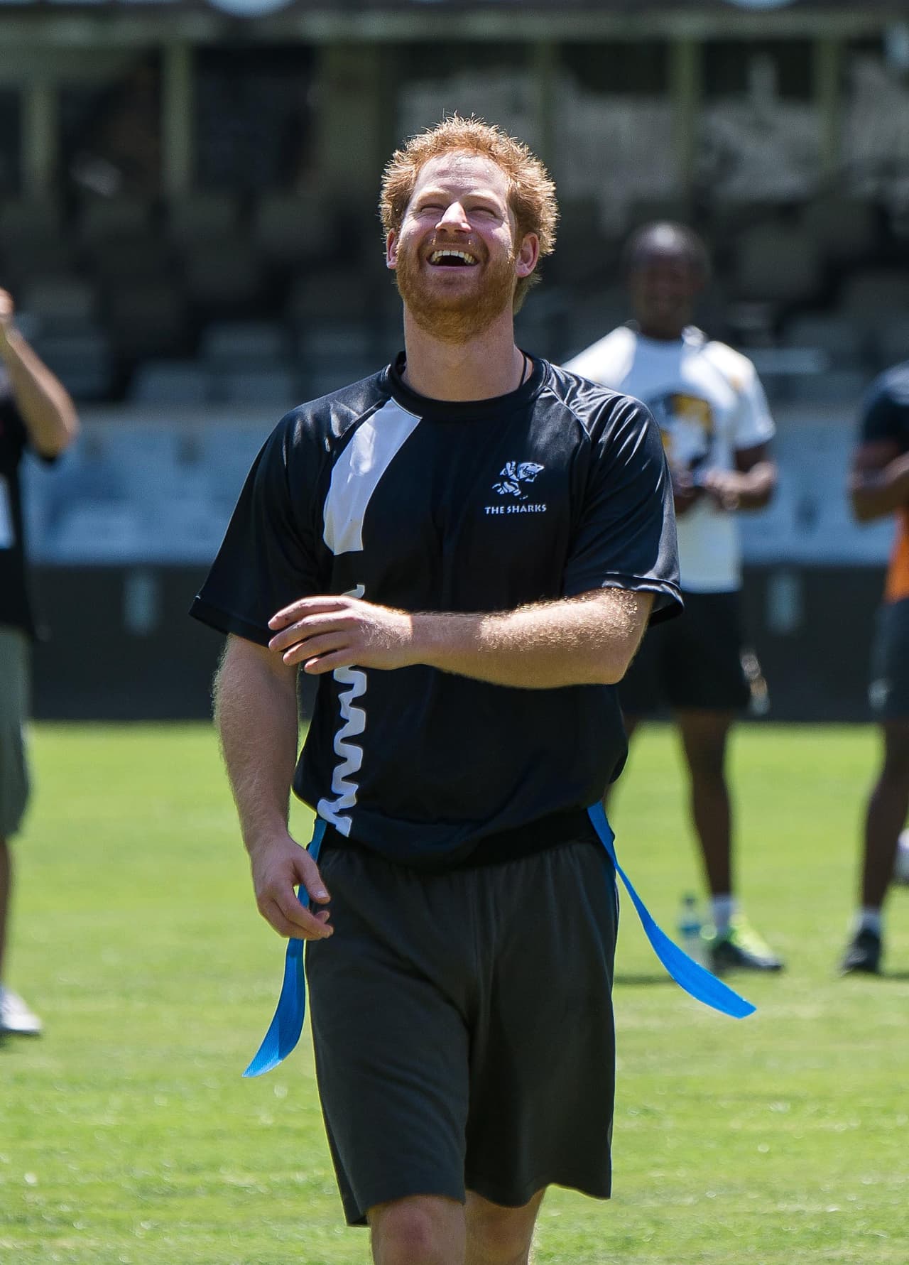 Estuvo feliz durante el entrenamiento.