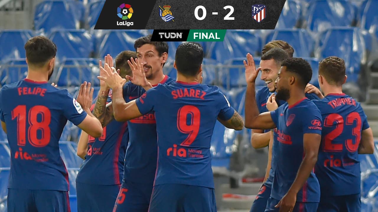 Real Sociedad 0-2 Atlético de Madrid: resultado, goles y resumen