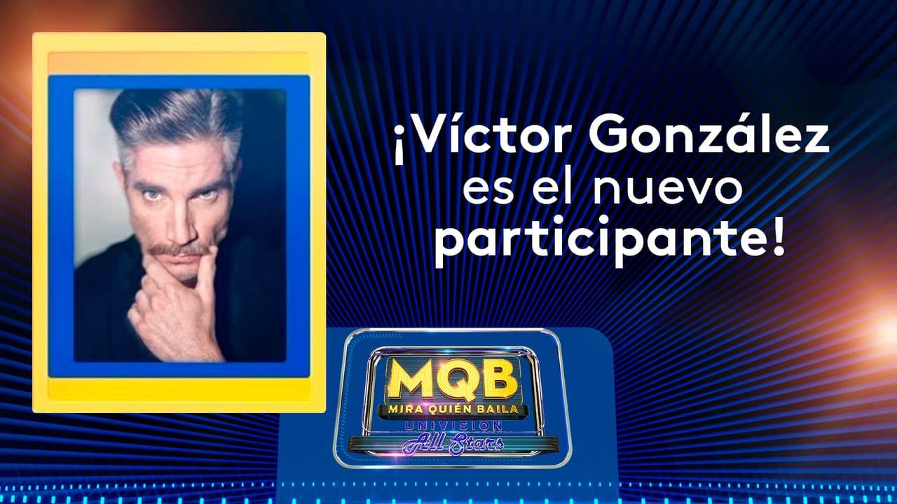 Víctor González estará en Mira Quién Baila, el actor será el representante de las novelas de Univision