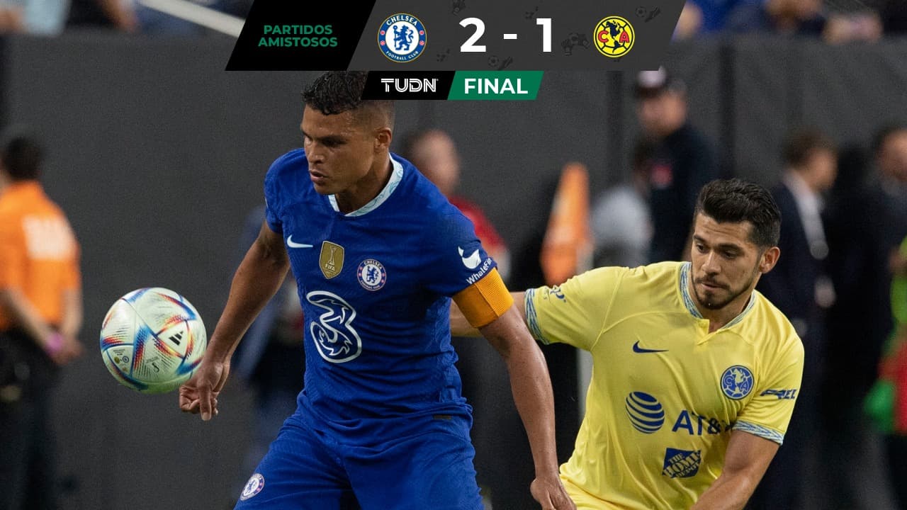 América vs Chelsea en partido amistoso en el Allegiant Stadium en Las Vegas.