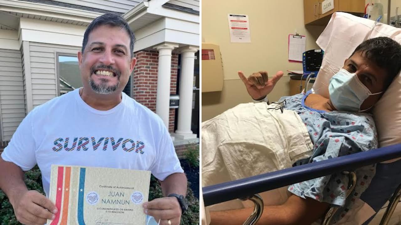 “Me pasé la mano en el pecho y sentí una masa, pero no dije nada”: maestro de educación física es diagnosticado con cáncer de mama