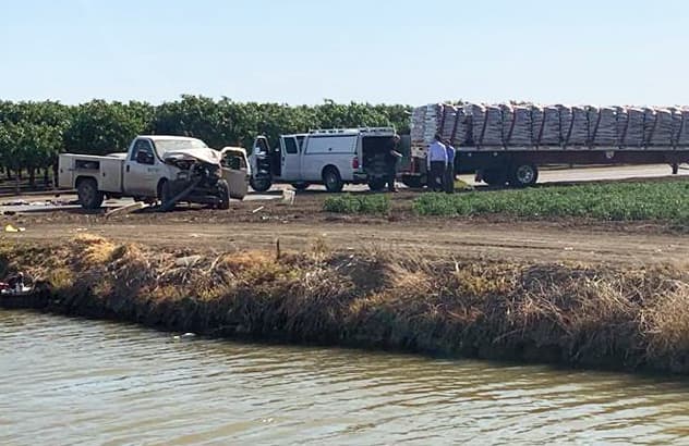 Identifican a campesino que murió en accidente contra camión en el condado de Kings