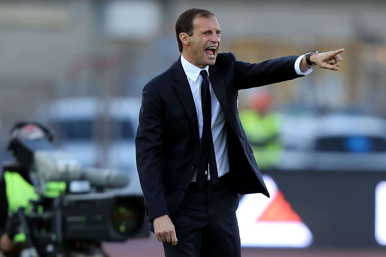 Massimiliano Allegri, premiado como mejor técnico de la Serie A
