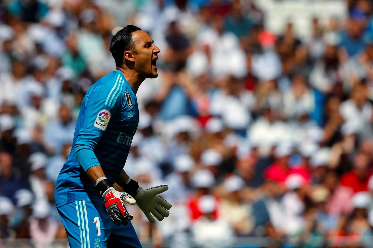 El portero costarricense del Real Madrid Keylor Navas fue titular en su última presencia con el equipo español.