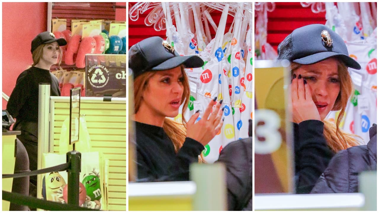 Shakira y sus hijos llegaron a la tienda luego de aparecer en un episodio de 'The Tonight Show Starrig Jimmy Fallon'.
