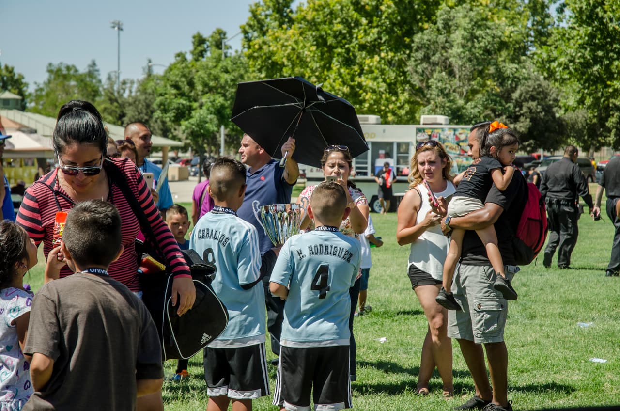 Diversión familiar en Copa Univision Fresno.