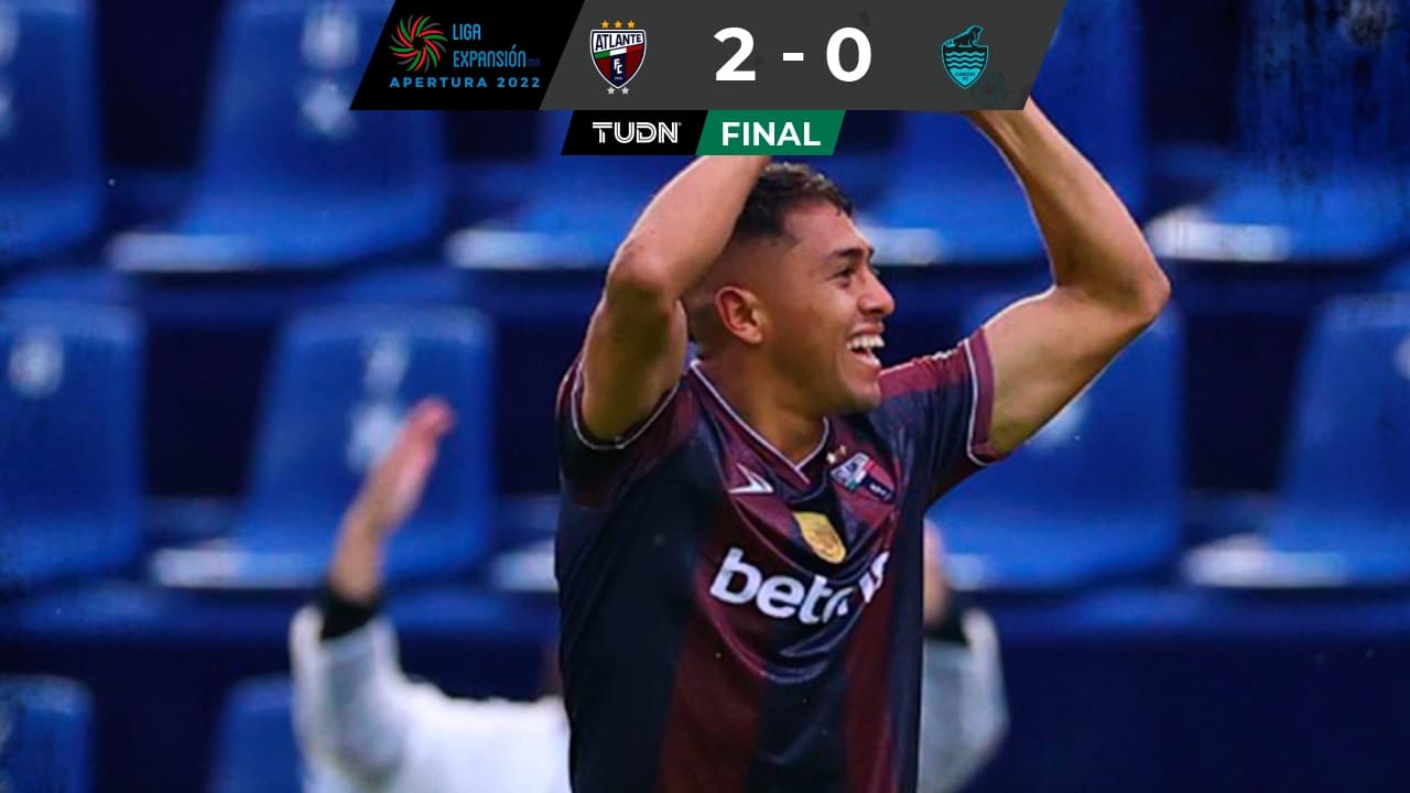 Atlante derrotó 2-0 a Cancún en casa.