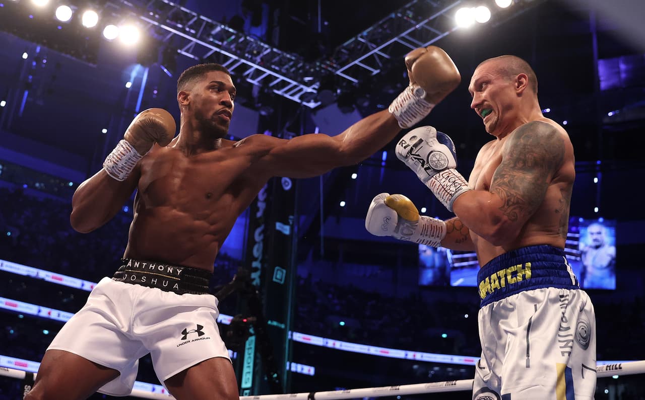 Evento del Año: Oleksandr Usyk vs. Anthony Joshua. El estadio del Tottenham fue testigo de la coronación del ucraniano tras 12 asaltos dictando cátedra al peleador local 'AJ'.
