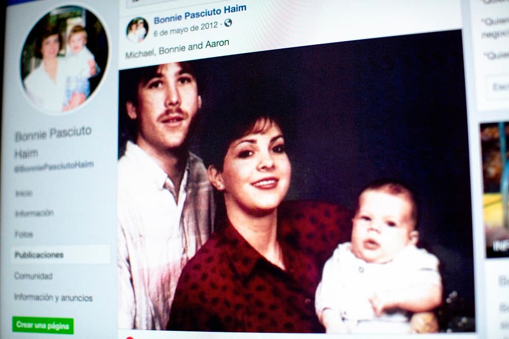 La familia Haim, en una imagen de Facebook de una página dedicada a recordar a la mujer asesinada.