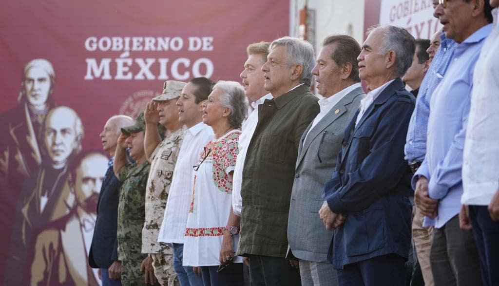 Este sábado, el presidente de México Andrés Manuel López Obrador encabezó un acto público en el que celebró la decisión de su homólogo estadounidense Donald Trump de suspender los aranceles que pretendía imponer a México a partir del 10 de junio.