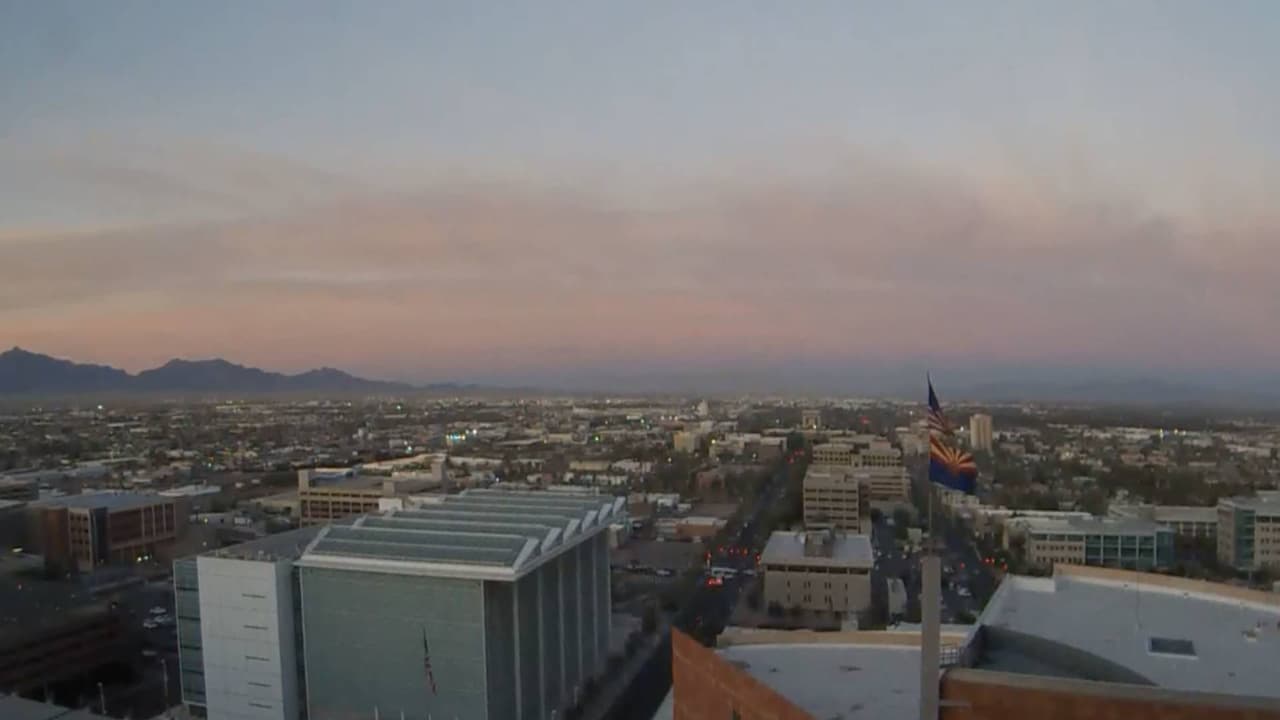 Cielos nublados, lluvia, y fuertes vientos es lo que le espera a Arizona esta semana