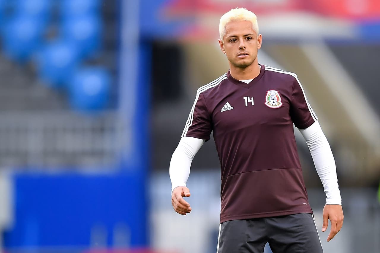 'Chicharito' volvió a sorprender junto a otros de sus compañeros cuando se pintaron el cabello durante el Mundial de Rusia 2018.