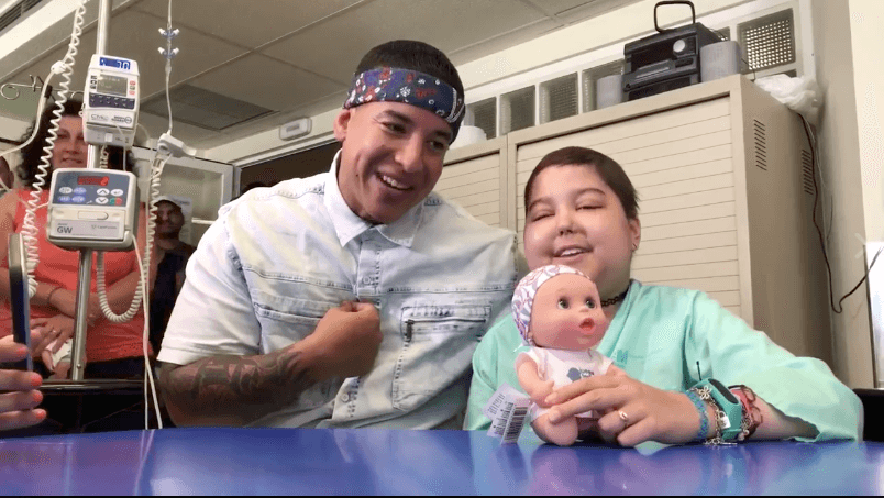 Cancer patient sings "Despacito" duet with Daddy Yankee